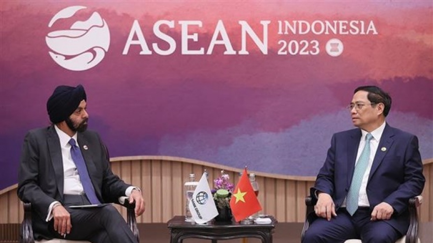 Prime Minister meets World Bank President in Indonesia